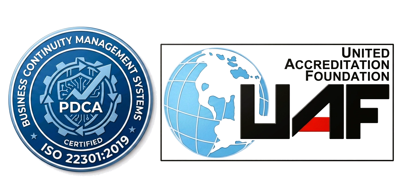 ISO 22301 Certified